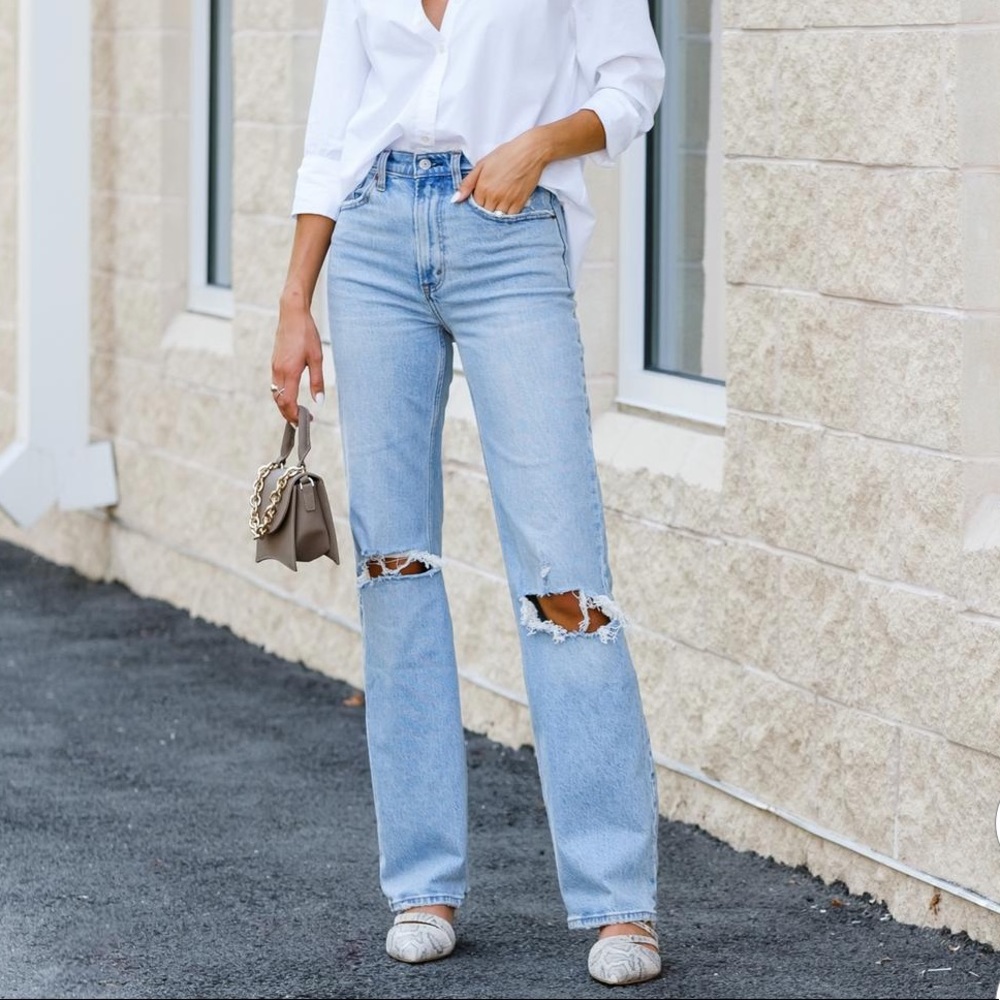Abercrombie | High rise Dad jeans - Picture 1 of 9